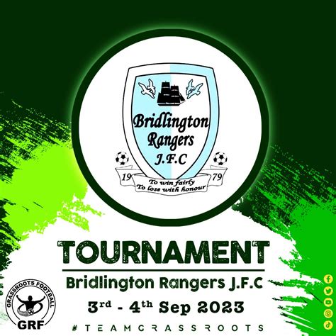 Bridlington Rangers Jfc Junior Football Tournament Team Grassroots