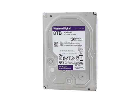 Wd Purple Wd Purz Tb Rpm Hard Drive Newegg