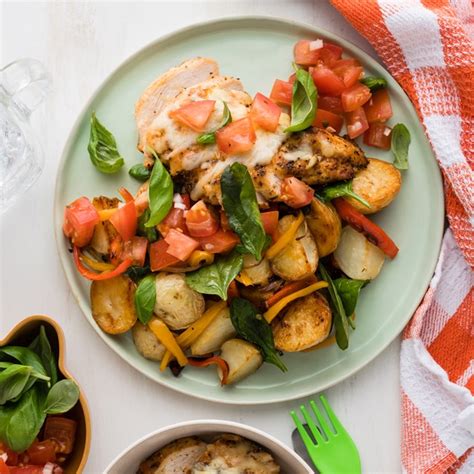 Bruschetta Chicken With New Potato Salad My Food Bag