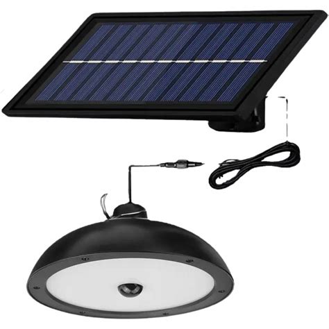 LAMPA SOLARNA OGRODOWA WISZĄCA ŻYRANDOL CZUJNIK 14099722591