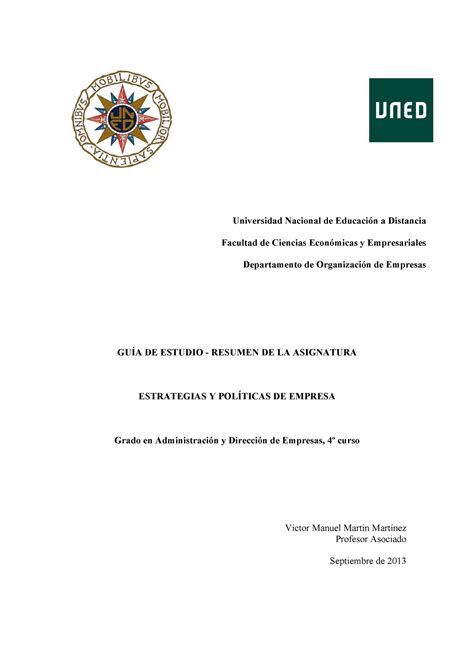 Gu A De Estudio Resumen Epe Pdf Universidad Nacional De Educaci N A