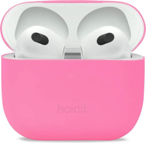 Holdit Airpods 3 Cover Silikone Bright Pink • Pris