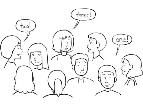Group Counting Game For Building Connection And Focus Count Off