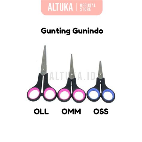 Jual Gunting Gunindo Oss Omm Oll Original Gunting Kecil Sedang Besar