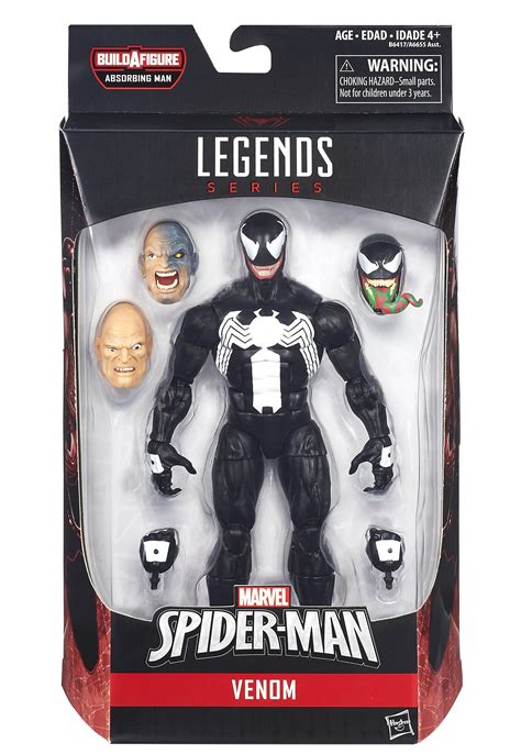 Marvel Legends Deluxe 6 Scale Venom Eddie Brock Figure Venom Spider