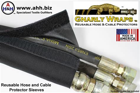 Hose and Cable Protector Sleeves - 1050D Ballistic Nylon - Custom Sizes ...