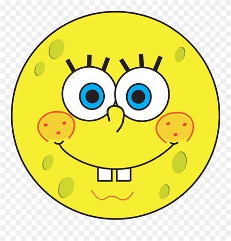 Smiley Face Png - Smiley Face Spongebob Clipart (#109759) - PinClipart