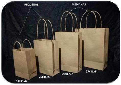 FabricaciÓn De Bolsas En Papel Kraft Bond Y Otros En Tamaños Estándar