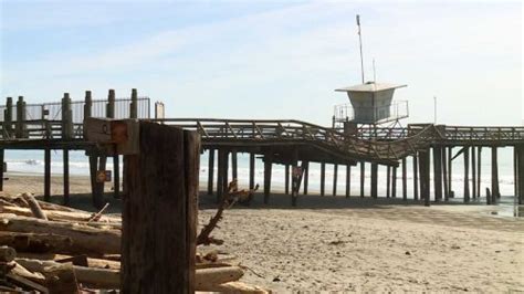 Farewell Ceremony Held For Historic Pier At Seacliff State Beach