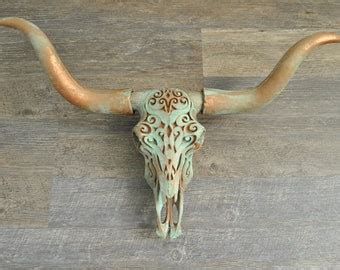 Longhorn decor | Etsy