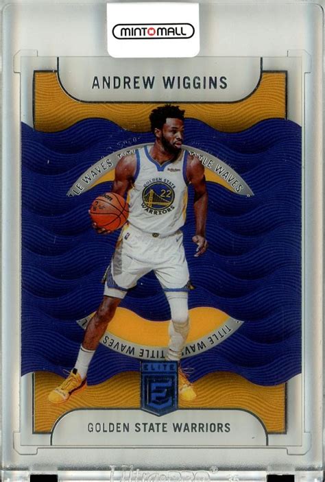 ミントモール MINT 立川店 2022 23 Panini Donruss Elite Andrew Wiggins Title Waves