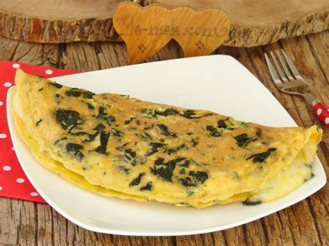 Ispanaklı Peynirli Omlet Tarifi Resimli Anlatım Yemek Tarifleri