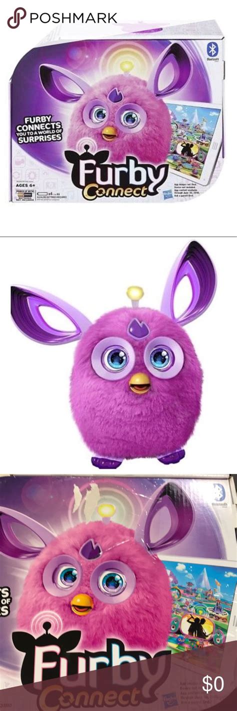 Hasbro Purple Furby Connect Bluetooth New In Box Furby Connect