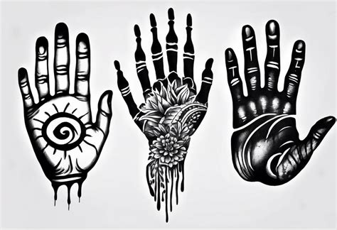 Handprint Tattoo Ideas Tattoosai