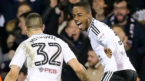 Fulham Vs Derby County Confirmed Starting Line Ups