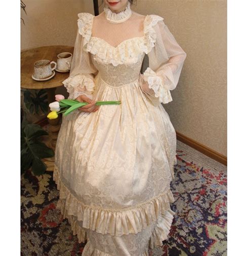 White Victorian Dress