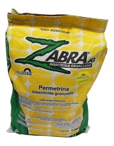 Zabra 10 Kg Insecticida Contra Gallina Ciega Gusano Envío gratis