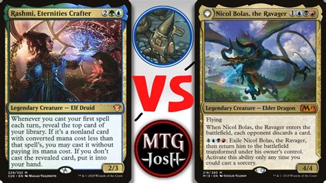 Rashmi Vs Bolas Duel With MTGJosh Historic Brawl Commander MTG Arena