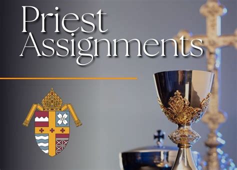 Bishop Announces New Priest Assignments The Cathedral Of The Most