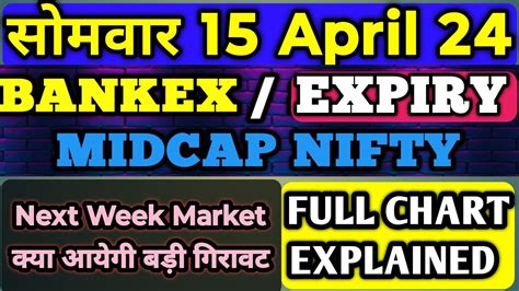 सोमवार 7 बाला ऑप्शन 38🔥होगा Midcap Nifty Expiry Predictions For