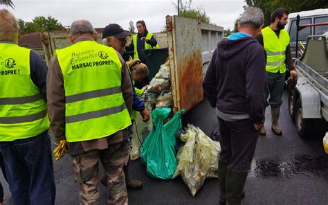 Marsac Forte mobilisation pour lopération de ramassage des déchets