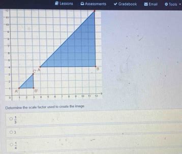 Solved Lessons D Assessments Gradebook Email Tools Determine The Scale