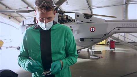 Portrait du SM Nicolas technicien aéronautique YouTube