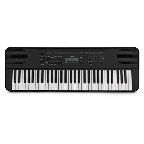 Yamaha PSR E360 Bærbart Keyboard Svart Gear4music