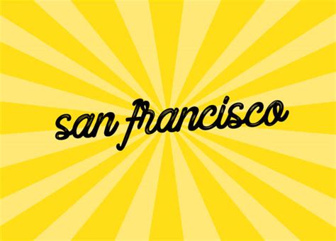 San Francisco Travel Poster Illustrations Royalty Free Vector Graphics