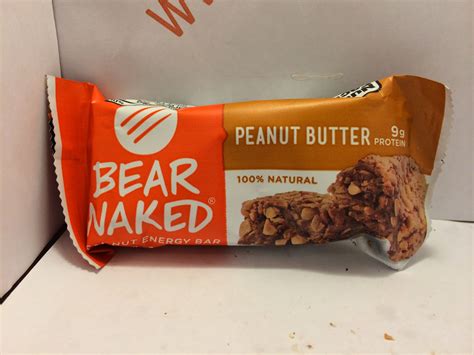 Crazy Food Dude Review Bear Naked Peanut Butter Real Nut Energy Bar