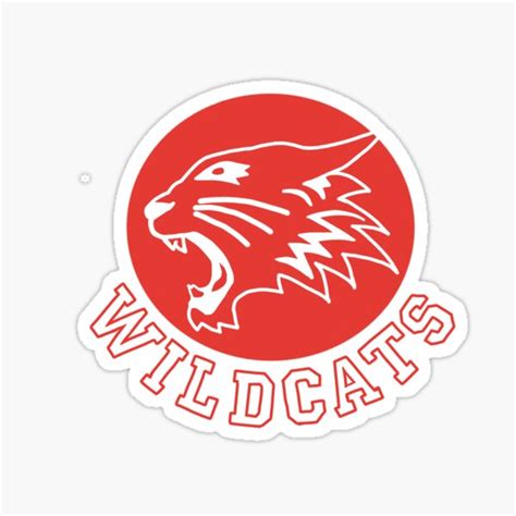 "Wildcats logo" Sticker by Concegb | Redbubble