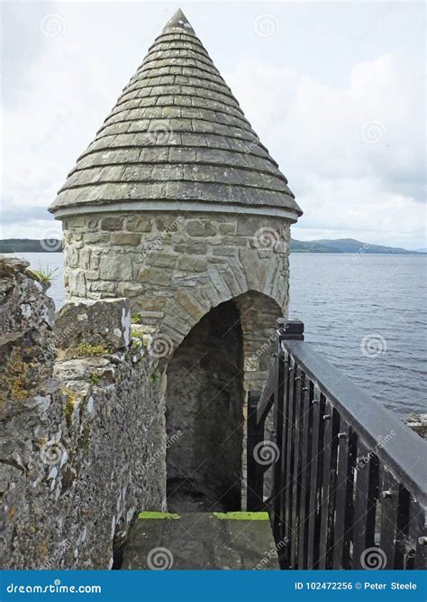 Parke`s Castle Ireland stock photo. Image of ancient - 102472256