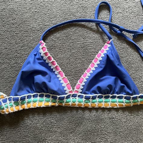 Xhilaration Bikini Top Super Cute String Came Out Depop