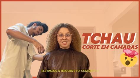 CORTEI O MEU CABELO CACHEADO CURTO CANSEI DO CORTE EM CAMADAS E DECIDI