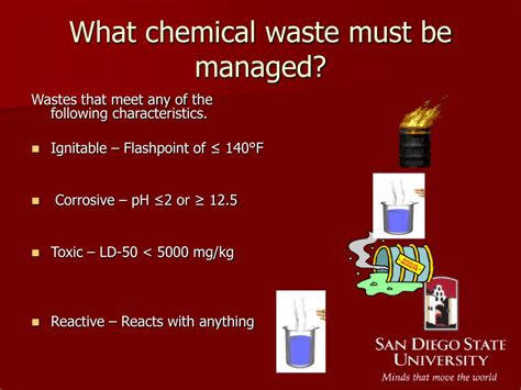 PPT Managing Hazardous Chemical Waste PowerPoint Presentation Free