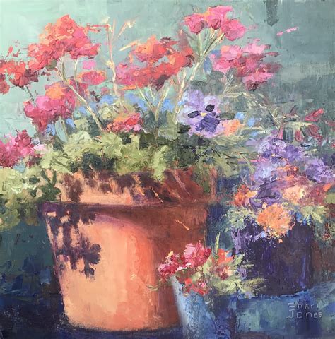 Plein Air Artists International Contemporary Impressionistic Floral