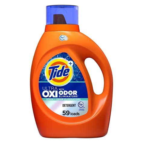 Tide Ultra Oxi With Odor Eliminators Liquid Laundry Detergent 64 Loads 92 Fl Oz