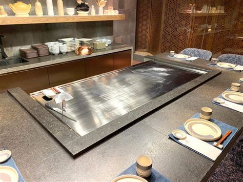 Professionally Provide Various Japanese Electric Teppanyaki Grill Table Cookeryaki