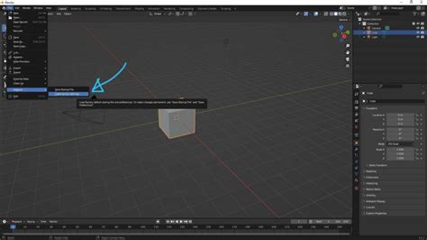 How To Reset Blender Settings