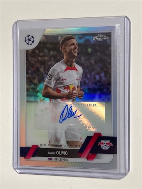 Topps Uefa Competition Chrome Autograph Dani Olmo