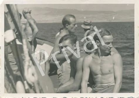 Foto Wk Soldaten Halbnackt Nude Thessaloniki Greece