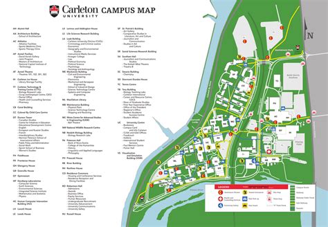 Carleton Campus Map