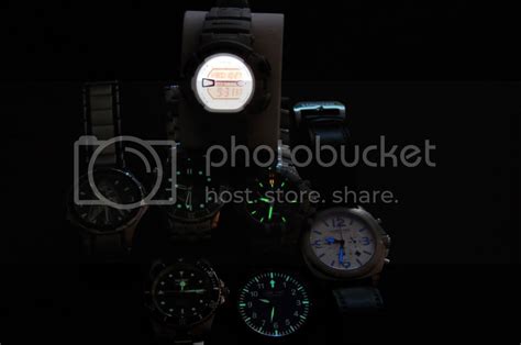 Lume comparison - Paints vs Tritium vs Electric | WATCH TALK FORUMS