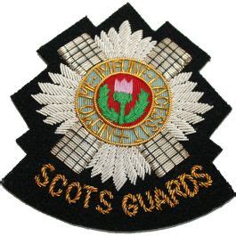 Scots Guards Wire Blazer Badge