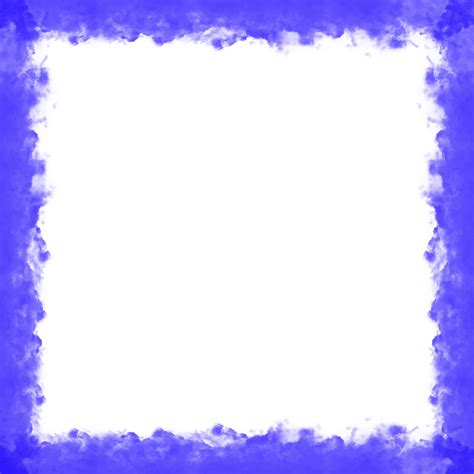 Abstract Blue Fog Frame 34002525 Png