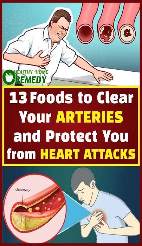 13 Foods To Clear Your Arteries And Protect You From Heart Attacks