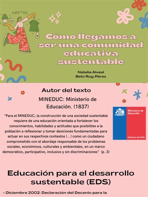 Educacion Para El Desarrollo Sustentable Pdf Desarrollo Sostenible Sustentabilidad