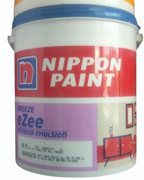 Nippon Emulsion Paint Packaging Size 20 L At 731 Bucket In Indore