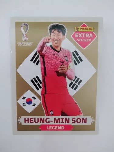 Figurinha Extra Legend Heung Min Son Ouro Copa Do Mundo 2022