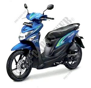 Honda Beat 2016 Biru Putih Jennifer Cook